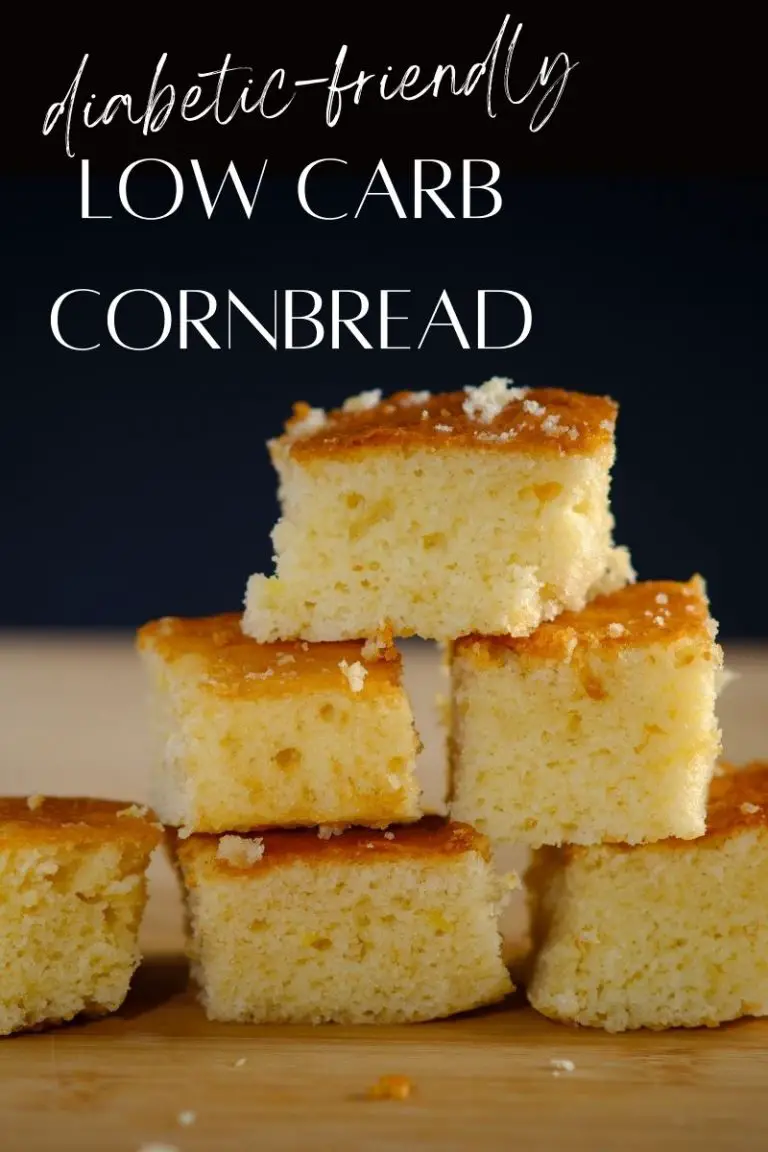 Easy to make, Low Carb Cornbread for diabetics.