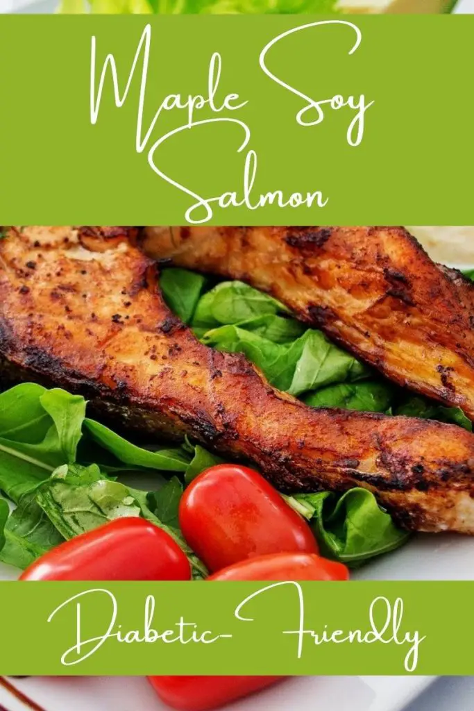 low carb maple soy salmon