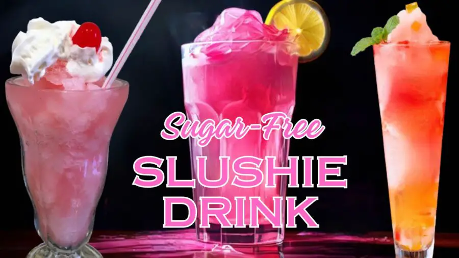 Easy to make ugar Free Slushie Drink