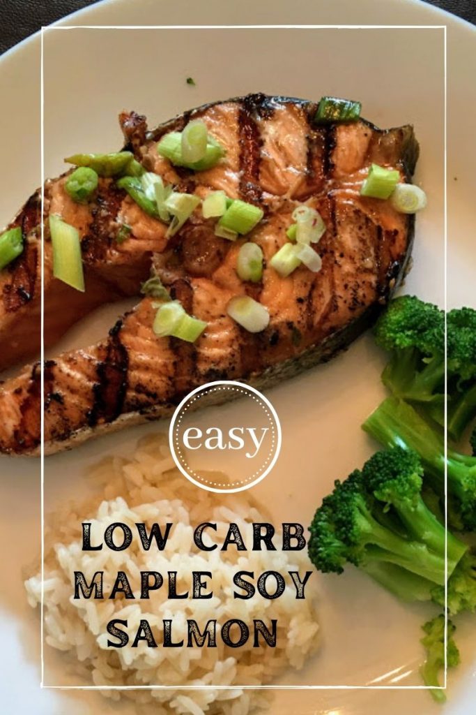 low carb maple soy salmon recipe