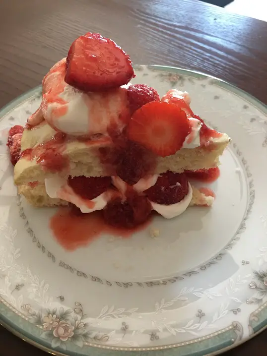 Enjoy diabetic-friendly Strawberry Shortcake