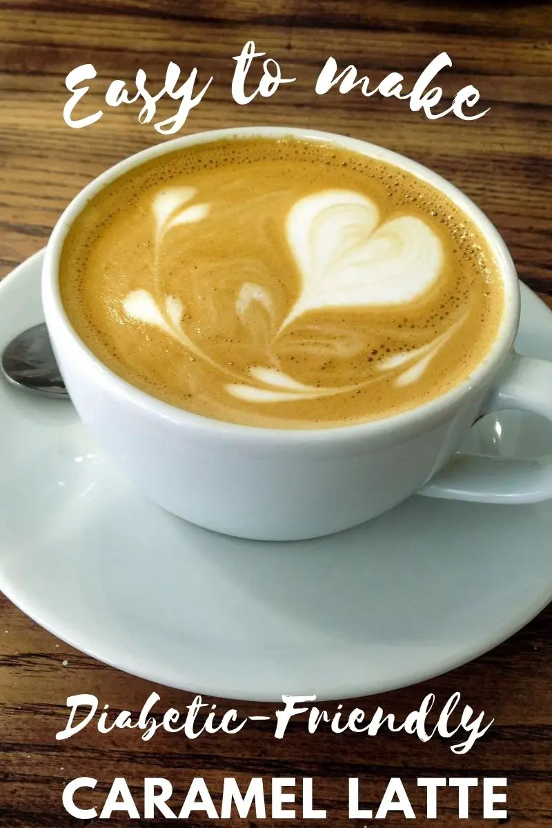 sugar-free caramel latte
