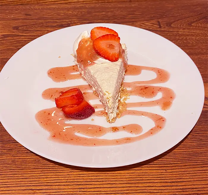 Sugar-free low carb rhubarb cheesecake recipe
