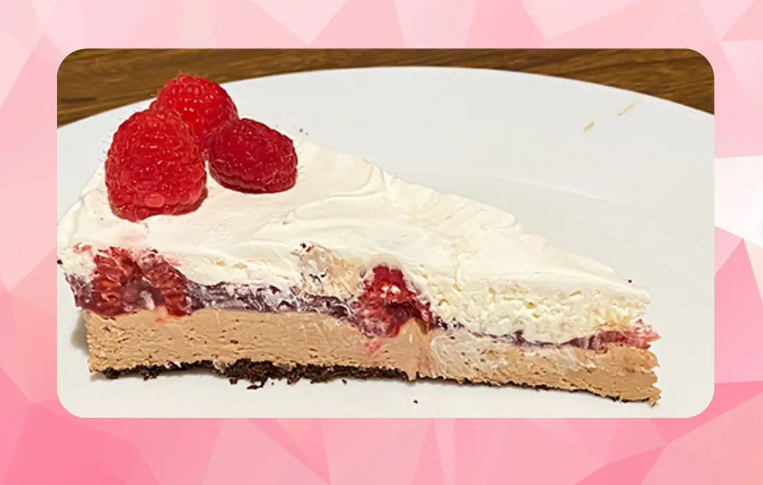 Easy to make Diabetic SugarFree Raspberry Chocolate Cheesecake recipe.