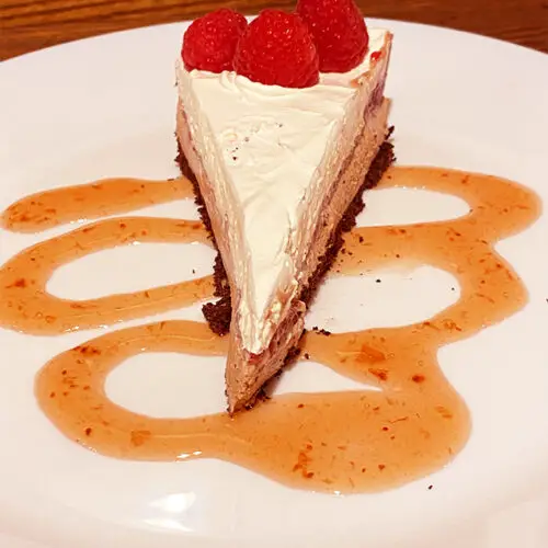 Easy to make Diabetic SugarFree Raspberry Chocolate Cheesecake recipe.