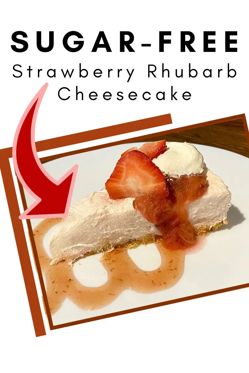 diabetic strawberry rhubarb cheesecake