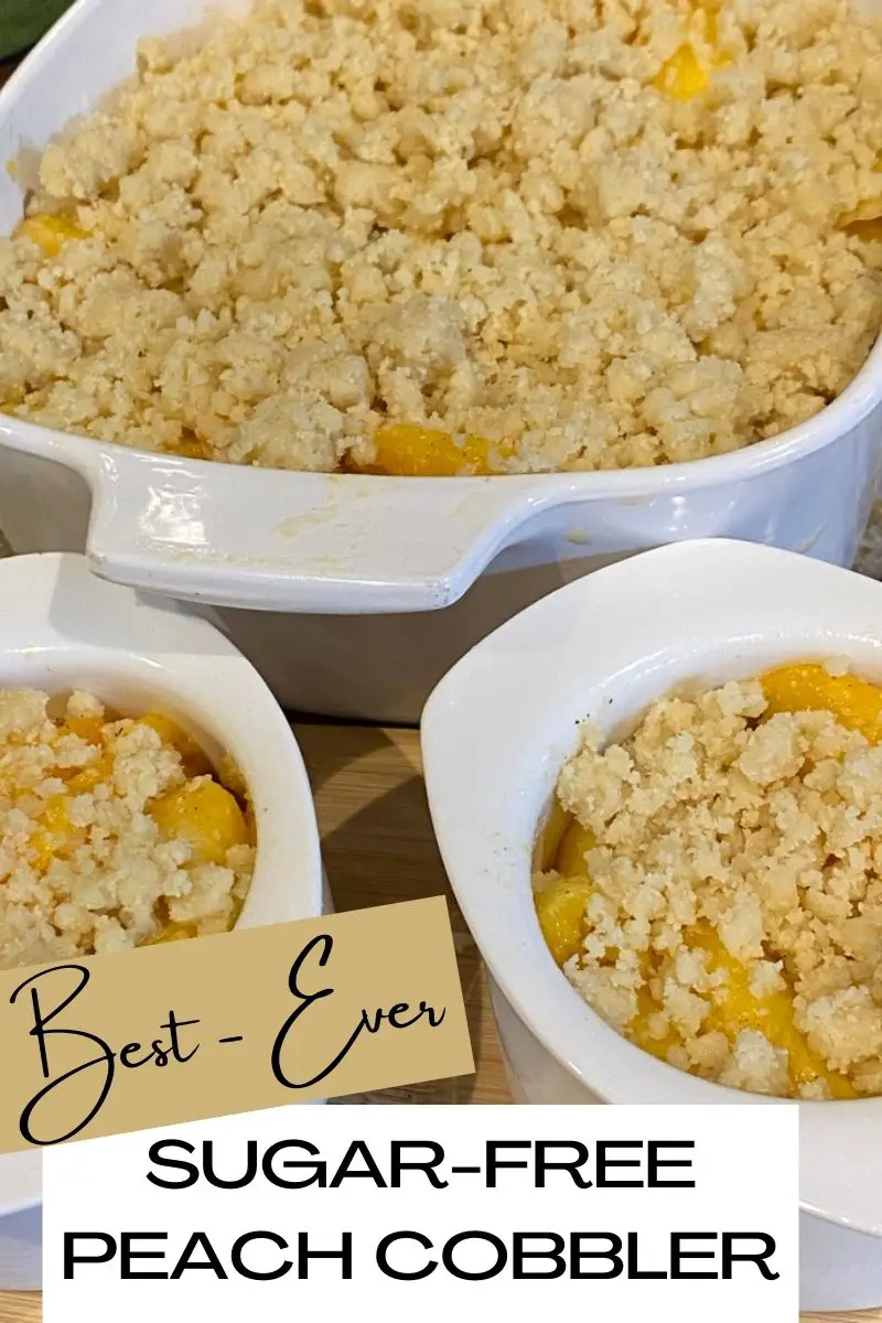 Diabetic sugar-free peach cobbler recipe