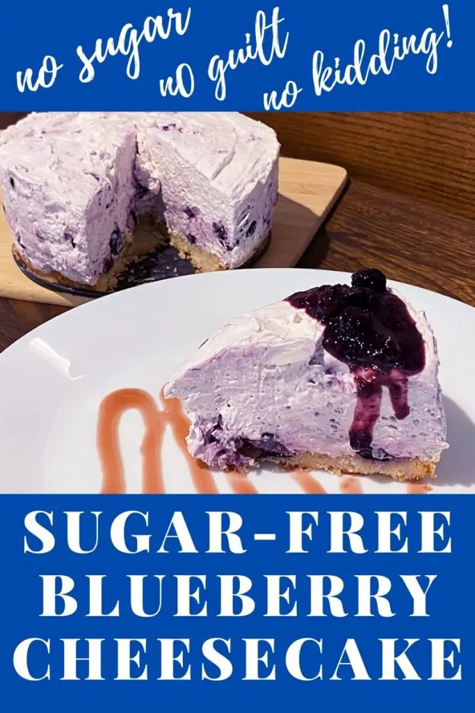 sugar-free blueberry cheesecake recipe