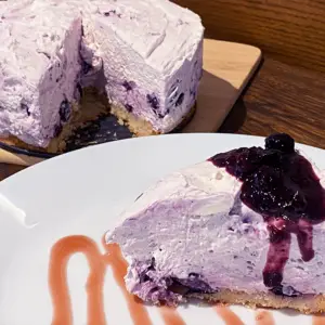 easy sugar-free blueberry cheesecake recipe
