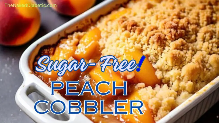 Sugar free peach cobbler