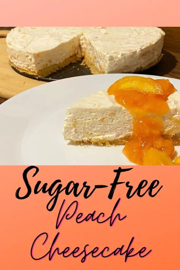 Sugar-Free Peach Cheesecake Recipe