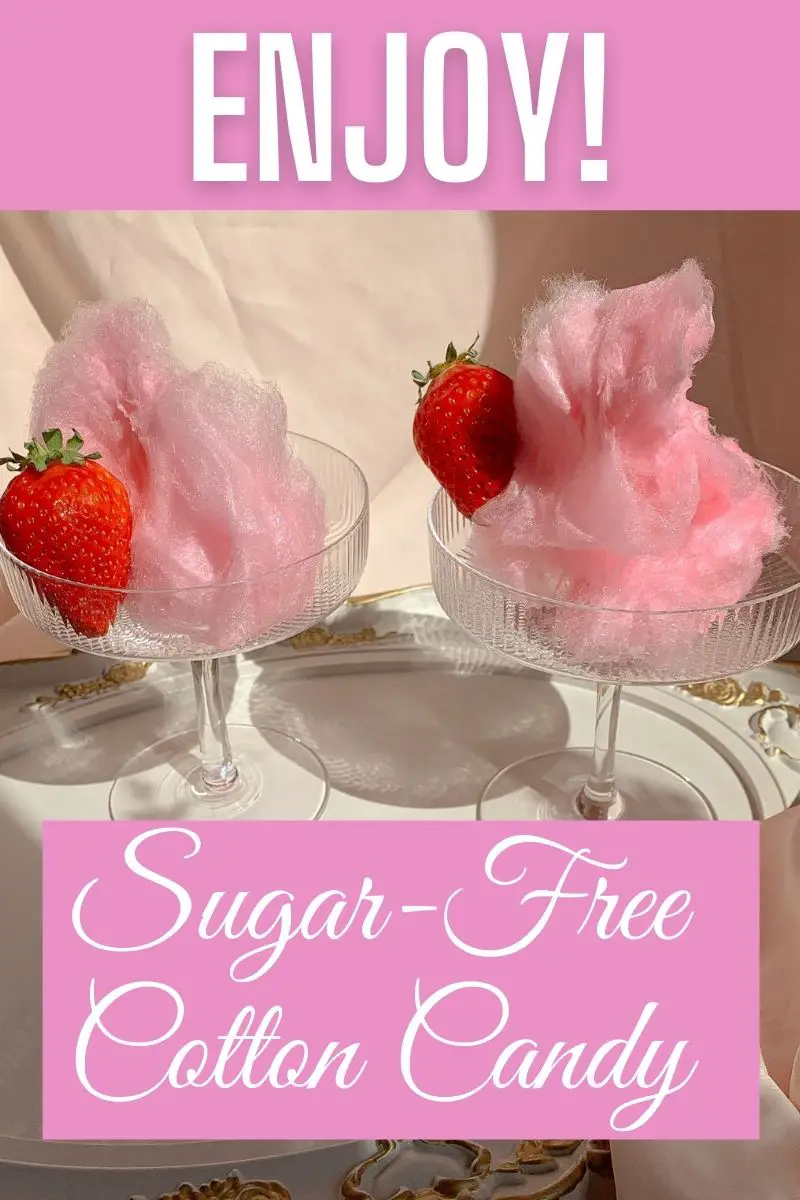 How to make SugarFree Cotton Candy.