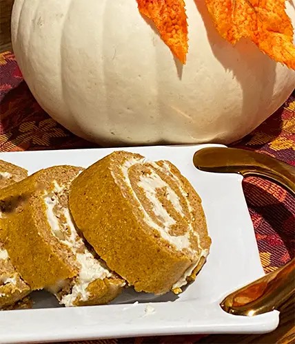 sugar-free pumpkin roll recipe
