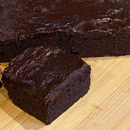 The best SugarFree Chocolate Brownie recipe for diabetics. The Naked