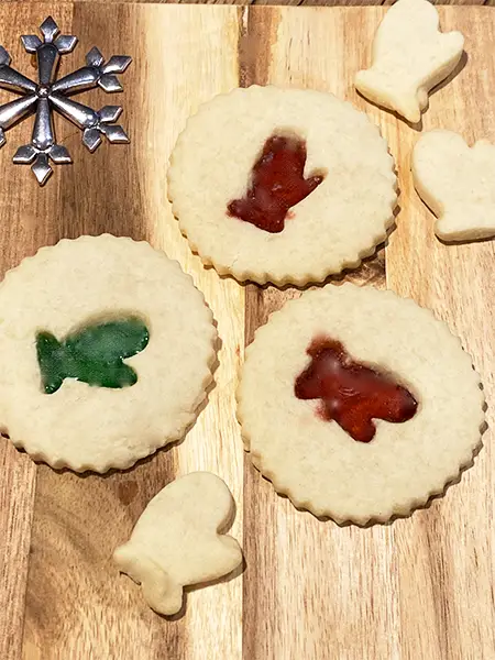 sugar-free shortbread cookie recipe - cut outs