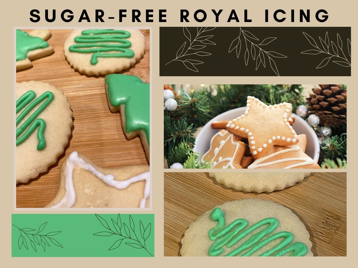 Easy to make SugarFree Royal Icing Recipe.