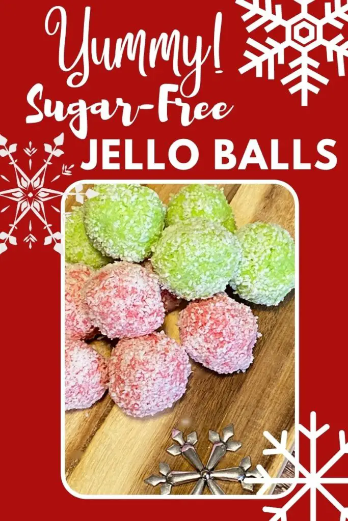 sugar-free jello balls recipe