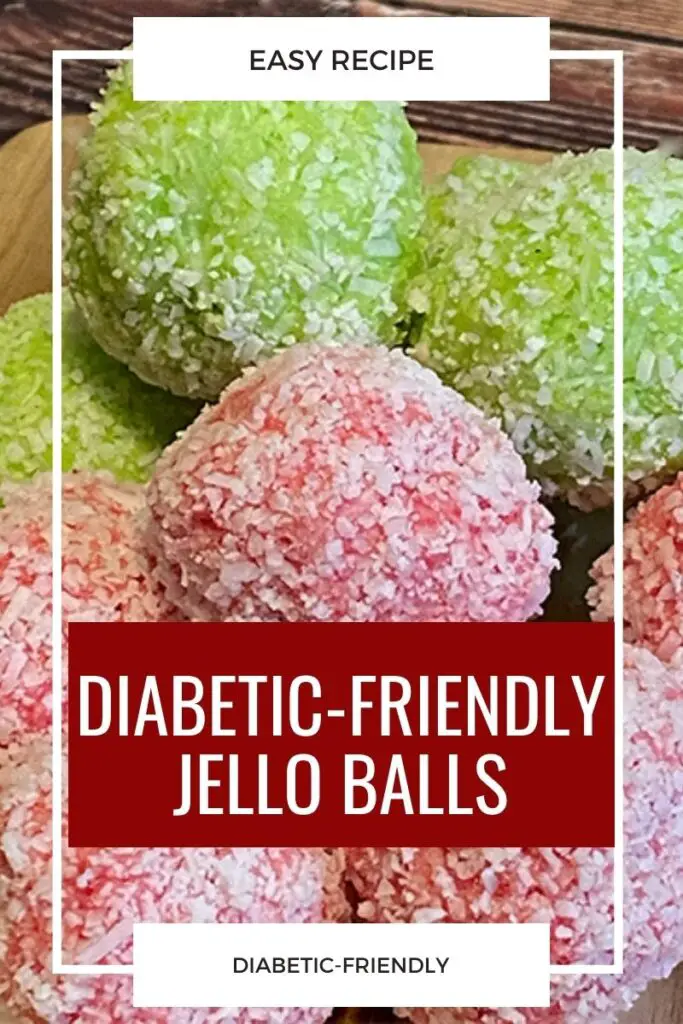 sugar-free jello balls for diabetics