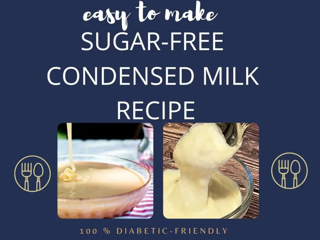 easy to make sugar-free condensed milk recipe