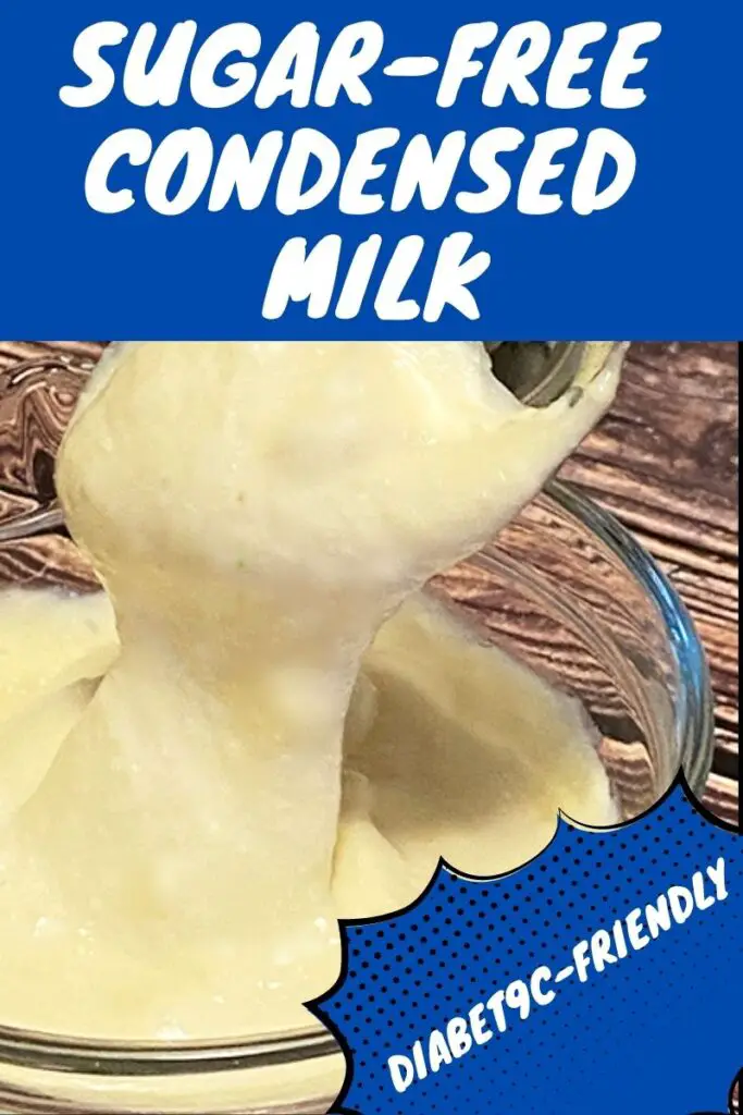 sugar-free condensed milk recipe