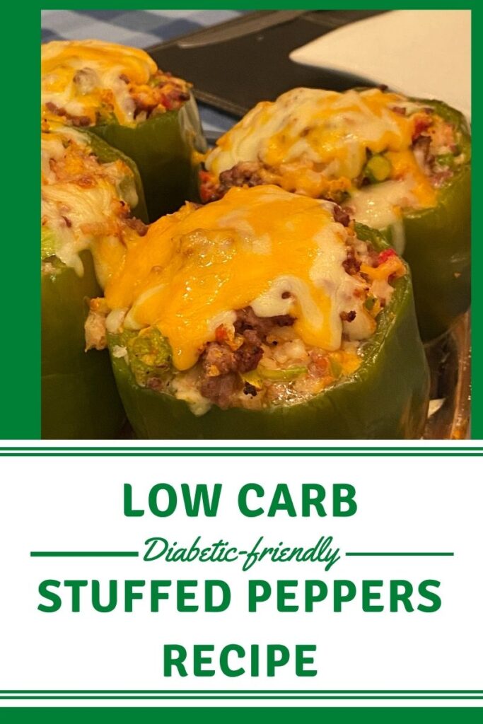 low carb diabetic stuffed peppers recipe