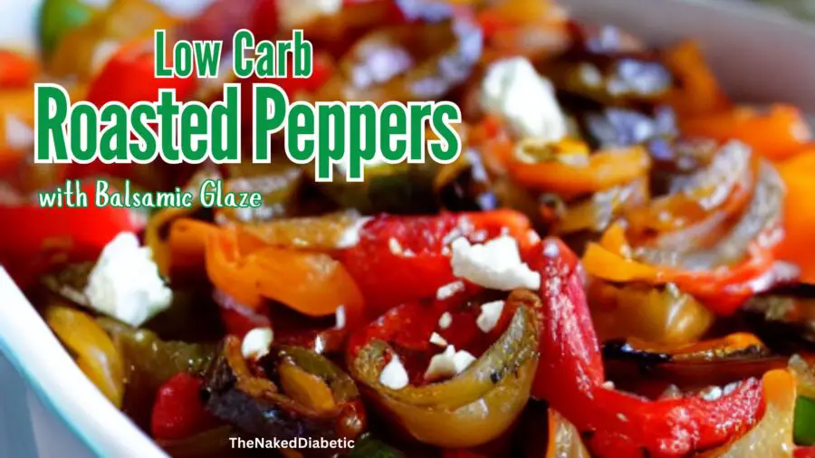 Low Carb Roasted Bell peppers