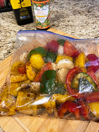 low carb roasted bell peppers recipe