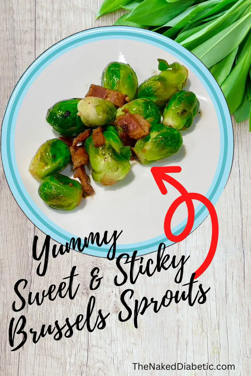 sugar free maple glazed Brussels Sprouts