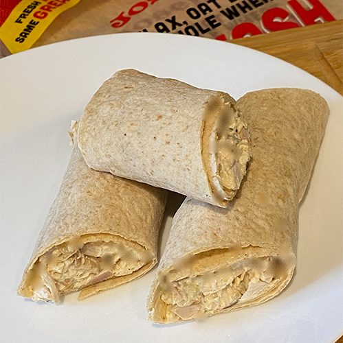 best tortillas for diabetics - low carb chicken wrap