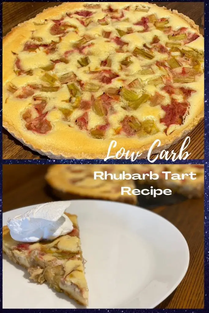 low carb rhubarb tart recipe
