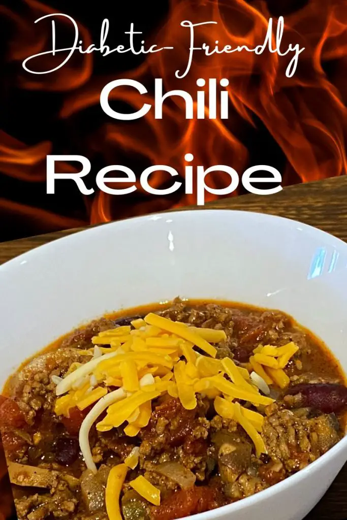 picture of chili made with our diabetic-friendly chili recipe