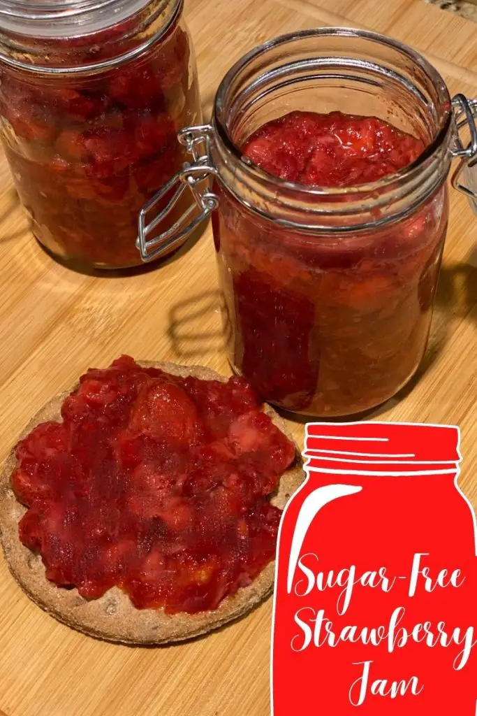 sugar-free strawberry freezer jam