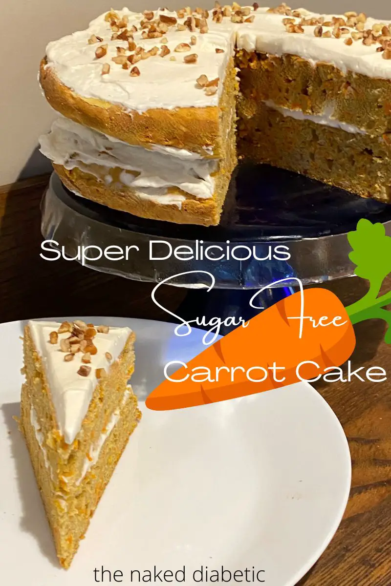 diabetic sugar free carrot cake recipe