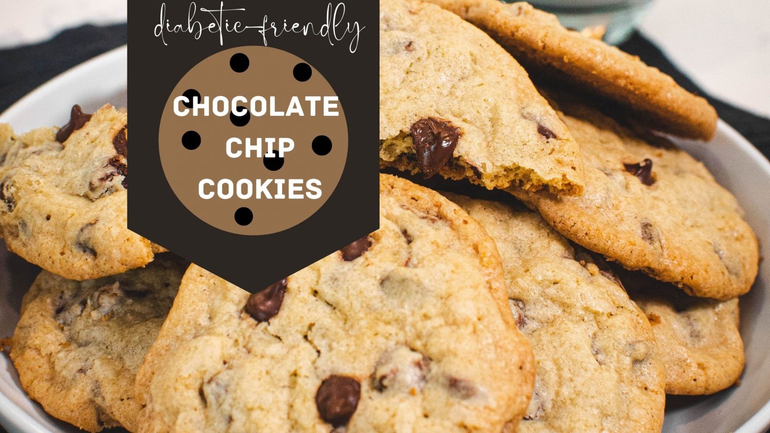 Easy Sugar Free Chocolate Chip Cookie Recipe (diabeticfriendly)