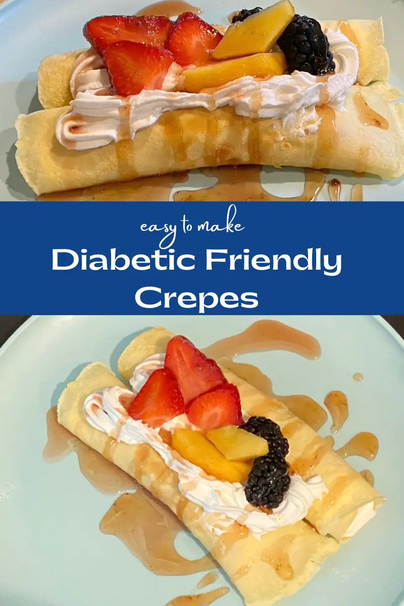 Diabetic Friendly Crepe Recipe that is low carb