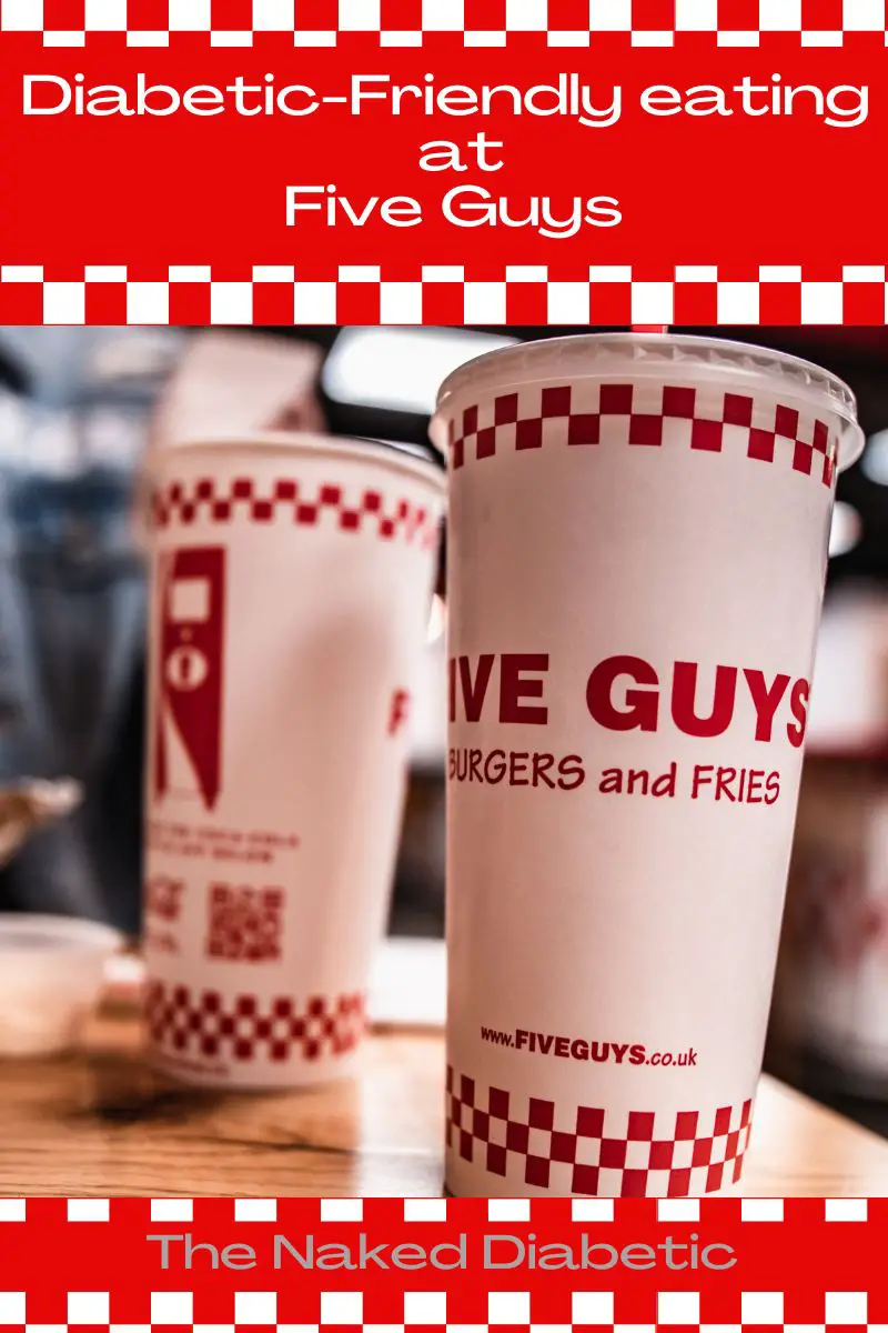Eating at five guys for diabetics