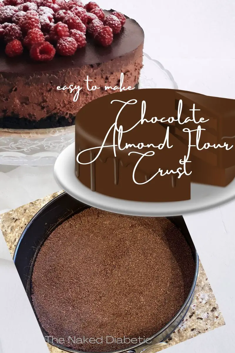diabetic chocolate almond flour crust