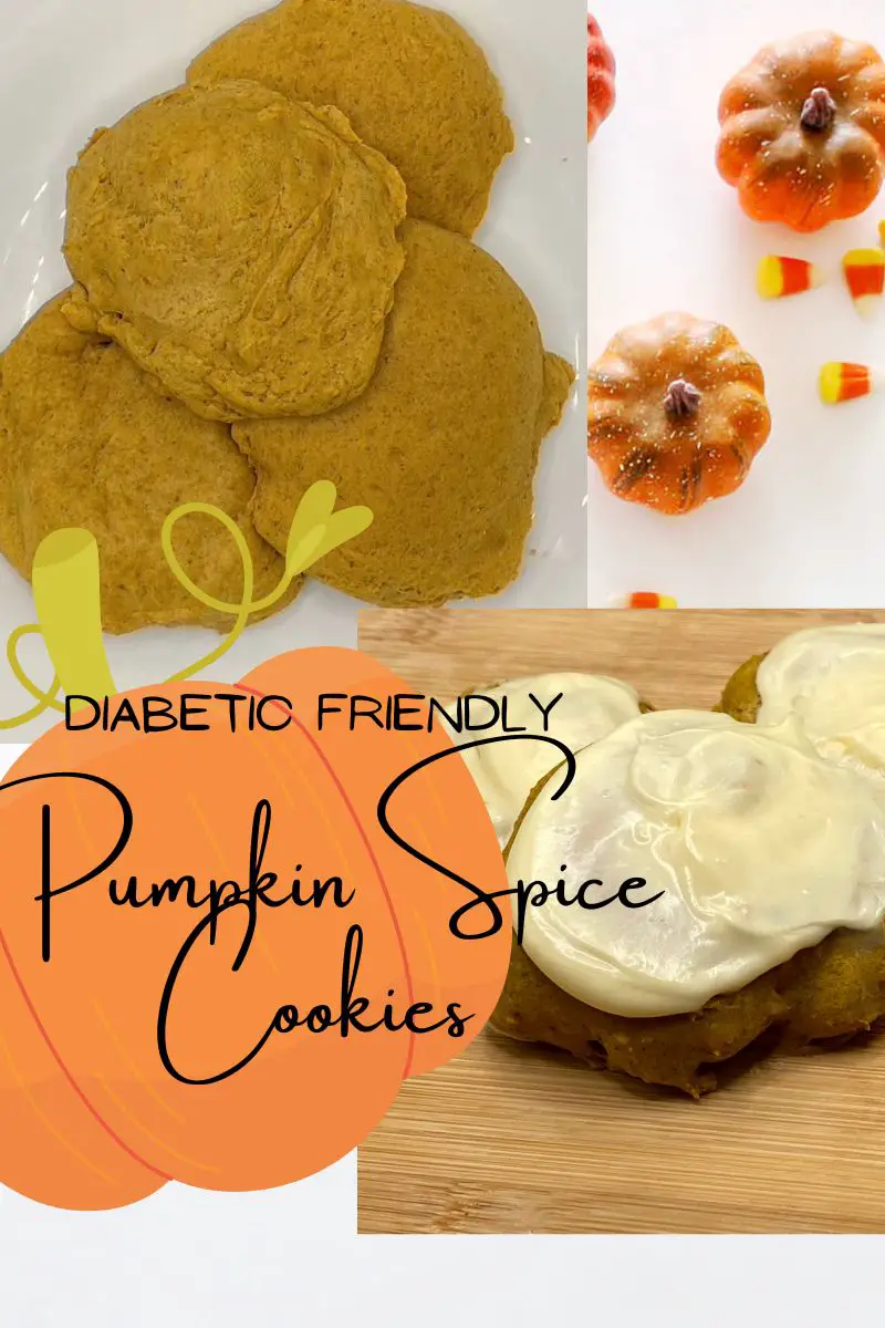 diabetic friendly sugar free pumpkin spice cookies