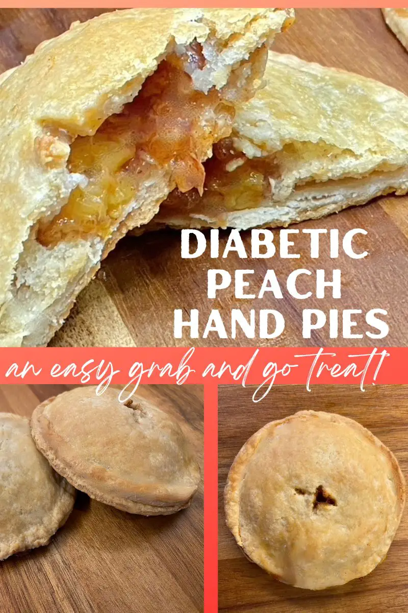 low carb diabetic sugar free peach pies