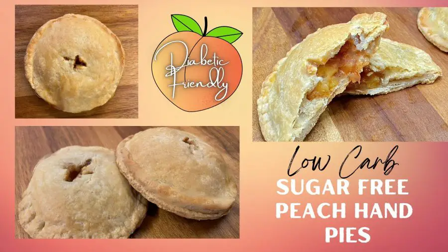 low carb diabetic sugar free peach pies