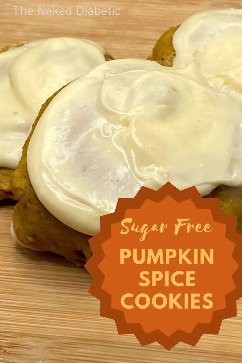 sugar Free Pumpkin Spice cookies