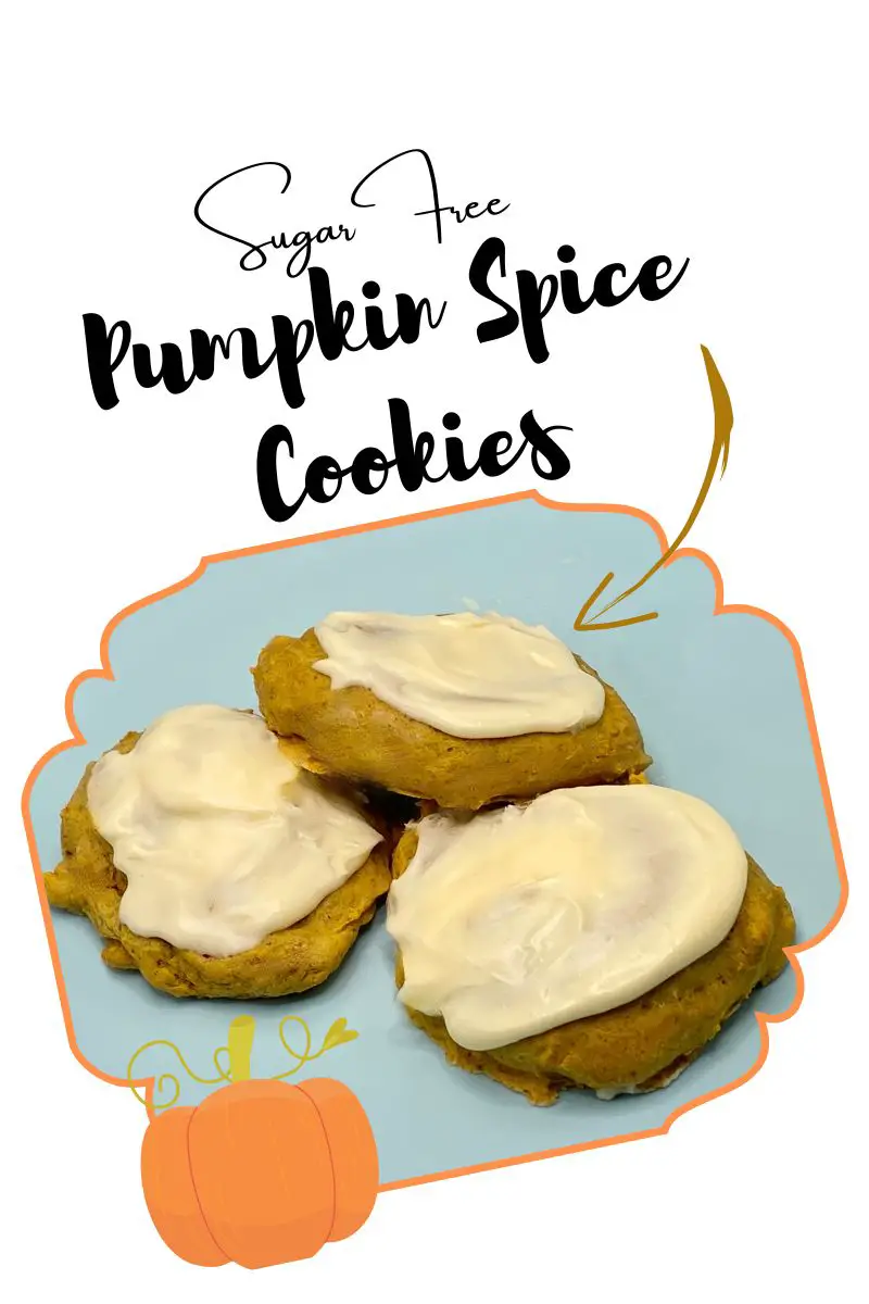 Sugar Free Pumpkin Spice Cookies
