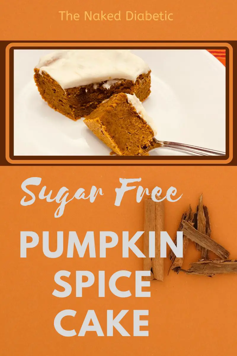 Diabetic Sugar Free Pumpkin Spice Cake recipe