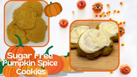 The Best Diabetic Sugar Free Pumpkin Spice Cookies.