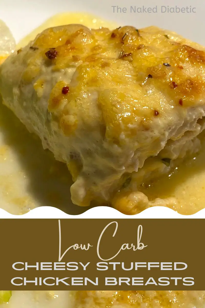Diabetic Low Carb Cheesy Stuffed Chicken Recipe