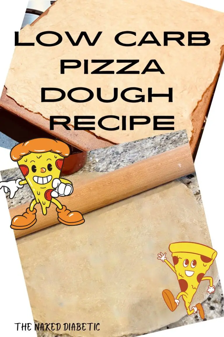 Easy Low Carb Diabetic Pizza Crust Recipe.