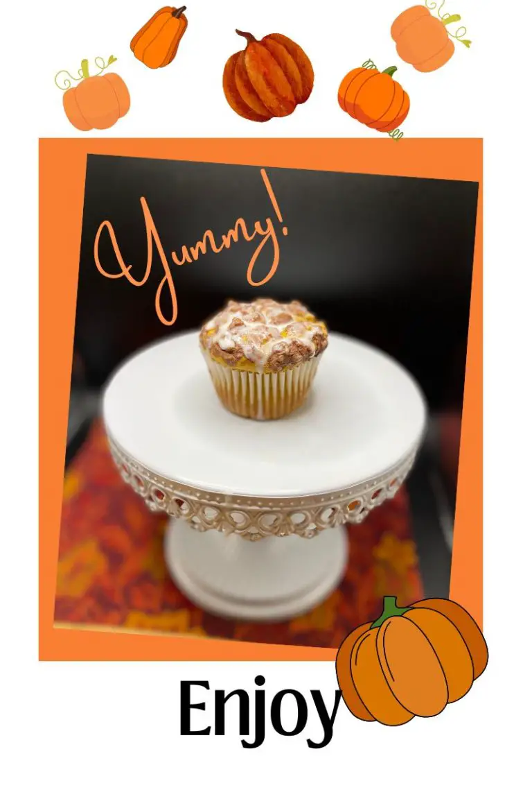 Easy Diabetic Sugar Free Pumpkin Muffins with Streusel topping