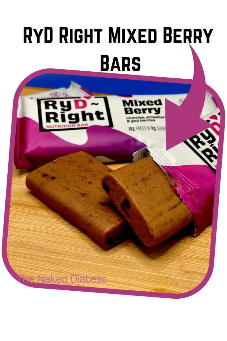 3 "NEW" Healthy Snack Bars for Diabetics.