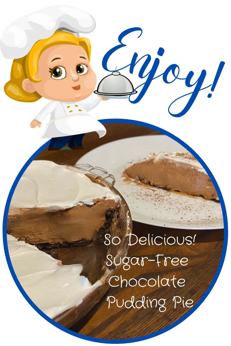 Sugar Free Chocolate Pudding pie recipe