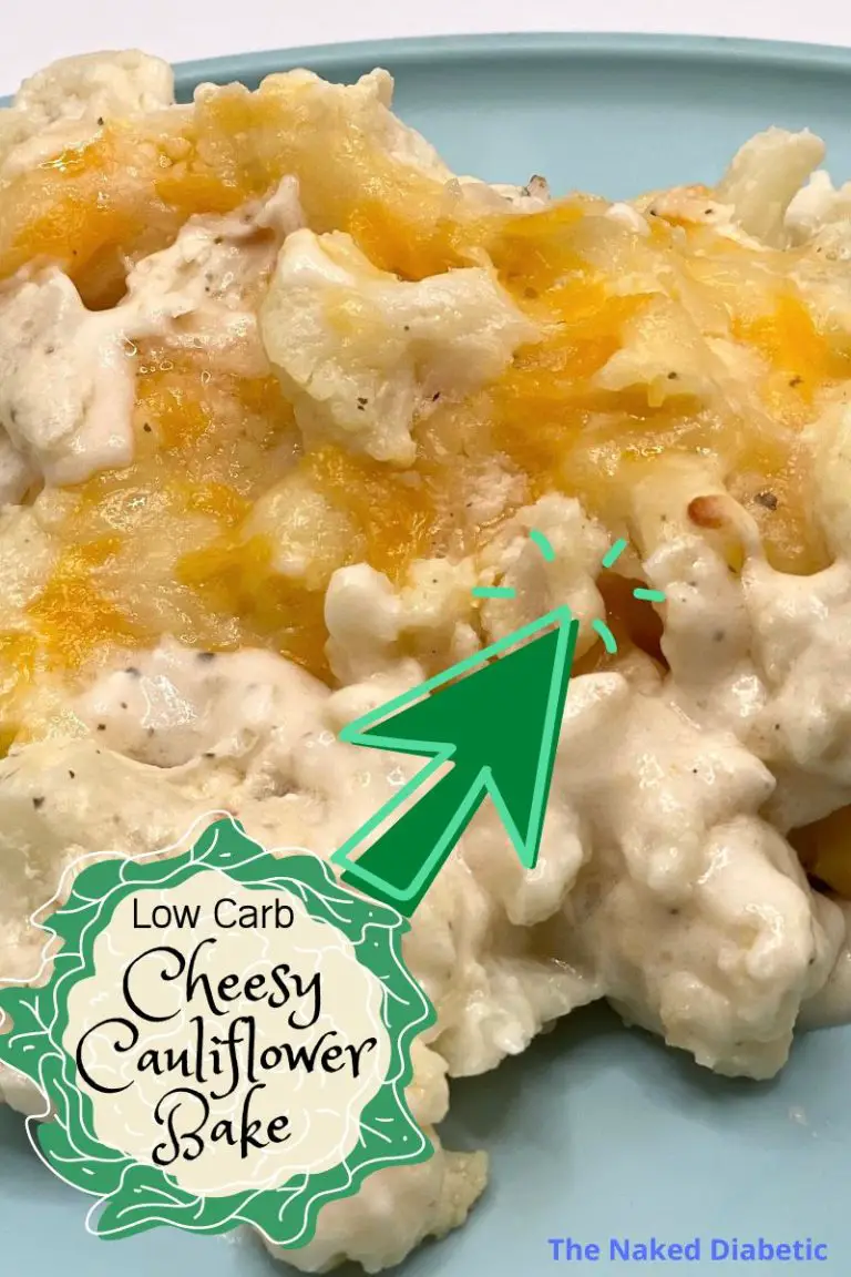 Easy Low Carb Cheesy Cauliflower Bake (Diabetic Recipe) - The Naked ...